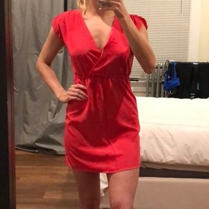Hot pink dress - S